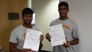 Rinku And Dinesh Will Sign Here, And Initial Here